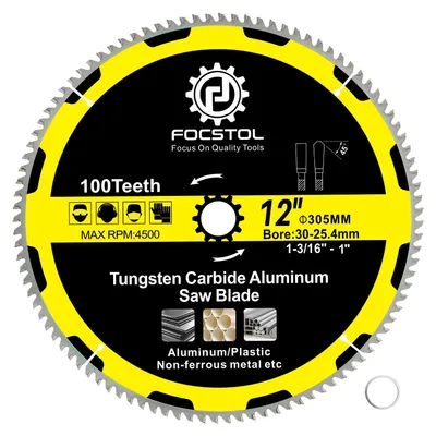 Produktbild von Omgoods - Kreissägeblatt für Aluminium, Durchmesser 305 mm, 48 Zähne