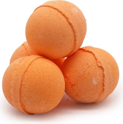 Produktbild von Badebombe Zitronengras & Mandarine 120g