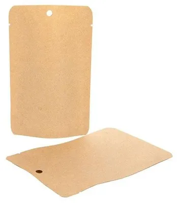 Produktbild von Öko-Standbodenbeutel Kraft 10.2x6x15.2cm | 57 Gramm (100 Stück) [SUPEK2]