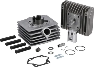 Produktbild von Set: 50ccm Standardzylinder komplett mit Ø 38,00mm Kolben und Zylinderkopf - 60km/h - Simson S 51, KR51/2, SR 50