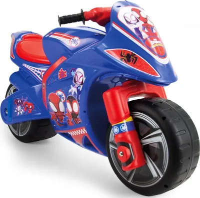 Image de Moteur de marche Ultimate Spider-Man 95 cm bleu/rouge