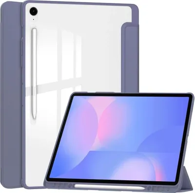 Produktbild von Bizon Case Tab Clear Matt Samsung Galaxy Tab S10 FE+ Plus Lavendel