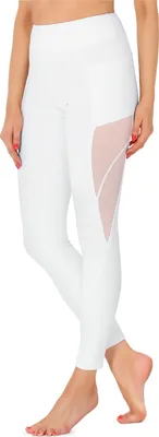Image de Leggings longs pour femme Merry Style MS10-357 (blanc, XL)