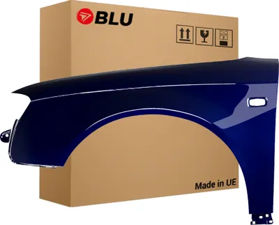 Immagine prodotto di BLU Parafango compatibile con Audi A4 B7 LZ5J Sinistra Blau MoroBlau | 2004-2008 | Anteriore | Verniciato | Pronto per il montaggio | Acciaio