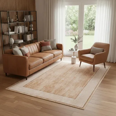 Immagine prodotto di Tappeto Tapiso NORA a pelo corto, antiscivolo e di facile manutenzione, per soggiorno e camera da letto 160 x 230 cm