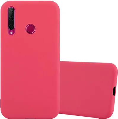 Obrázek produktu pro Cadorabo Case for Honor 10i / 20i / 20 LITE / Huawei Enjoy 9S Protective Cover in Red Pouzdro na mobilní telefon TPU Silicone Case Cover