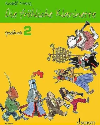 Obrázek produktu pro Die fröhliche Klarinette. Spielbuch 02