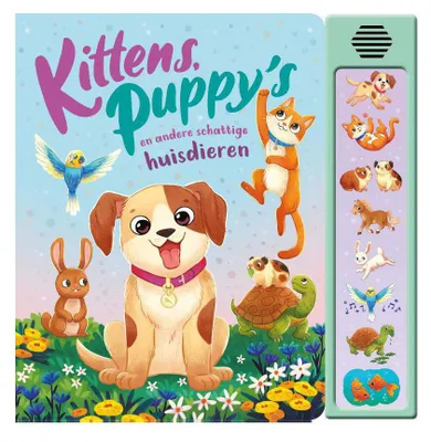 Produktbild von Rebo Publishers Kätzchen, Welpen und andere süße Haustiere – 8 Geräusche