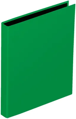 Produktbild von Ringbuch A5 20mm 2 Ringe grün Packung mit 12 Stück