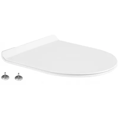 Obrázok produktu pre Mexen pomaly klesajúca doska slim, duroplast, biela - 39010100