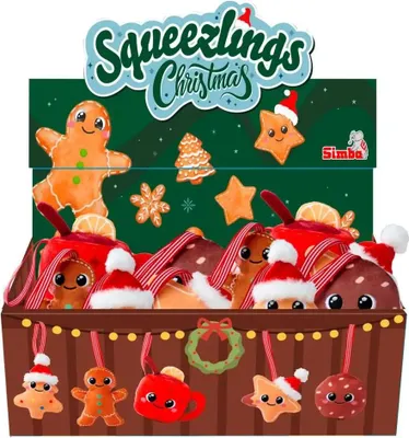 Zdjęcie produktu dla Simba Dickie Vertriebs GmbH Squeezlings Christmas Display 20