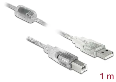 Productafbeelding van Delock USB-kabel - USB Type B (mannelijk) naar USB (mannelijk)