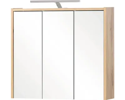 Produktbild von Möbelpartner LED Spiegelschrank Flag 153651 Breite 65 cm
