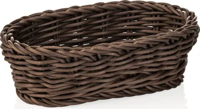 Produktbild von Tischkorb Korb braun Gastro 19 x 12 x 6 cm, Polypropylen