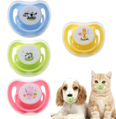 Imagen del producto de Chupete de silicona calmante para gatitos
