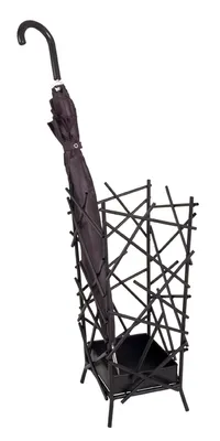 Produktbild von Haku Schirmständer, anthrazit - Maße: 21 cm x 21 cm x 47 cm; 26880