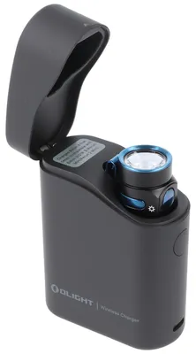 Productafbeelding van Olight Baton 4 Premium Edition, zwart, LED-zaklamp met oplaadstation, ultra-compact en krachtig, 1300 lumen