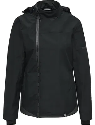 Produktbild von Hummel North Shell Jacke Damen schwarz dunkelgrau Gr XS