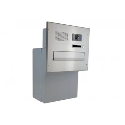 Produktbild von F-046 Edelstahl Kamera Durchwurfbriefkasten mit Video 7 + AP