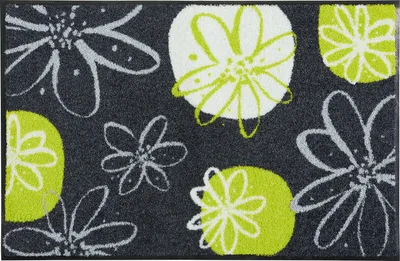 Produktbild von Erwin Müller Fußmatte Koblenz" grau/grün 40x60 cm"