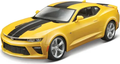 Image de Maisto - Chevrolet Camaro SS, jaune métal, 1:18