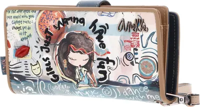 Produktbild von Anekke Geldbörse Fun & Music Wallet Multicolor mehrfarbig