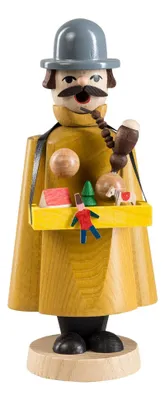 Produktbild von Räuchermann Spielzeugverkäufer Höhe 18cm NEU
