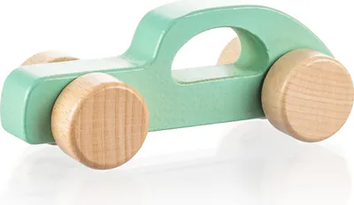 Image de ZOPA Voiture de sport en bois, Mint