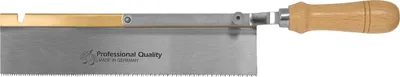 Immagine prodotto di KIRSCHEN sega fine reversibile a manovella con dorso in ottone Lunghezza lama: 250 mm 4152250
