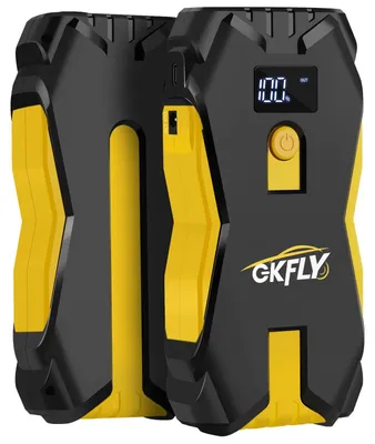 Obrázok produktu pre Štartovací adaptér – 4000A. Prenosná powerbanka – 12 000–18 000 mAh. Vhodné pre benzínové motory do objemu 6,5 litra a pre dieselové motory do objemu 5,0 litra. S funkciou núdzového osvetlenia (SOS)