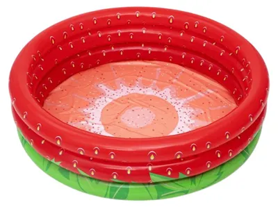 Obrázek produktu pro Bestway – nafukovací bazén, PVC, jahoda PP13722 (jedna velikost) (červená/zelená)