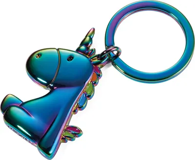 Zdjęcie produktu dla TROIKA Einhorn, Kołko do kluczy, Wielobarwny, Metal, Figura, 55 mm, 30 mm