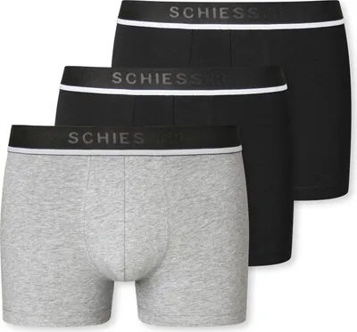 Produktbild von Schiesser Herren 3 er Pack Shorts Gr. 6  sortiert 4