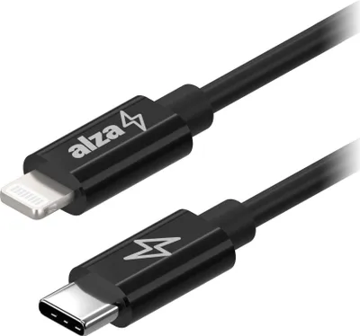 Produktbild von AlzaPower Core USB-C zu Lightning MFi 0.5m černý