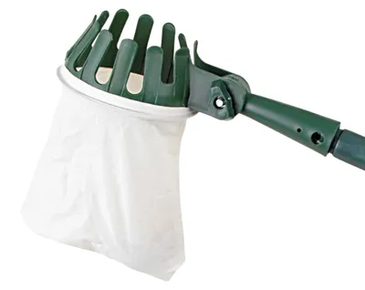 Image de Embout cueilleur de fruits en plastique avec sac en tissu