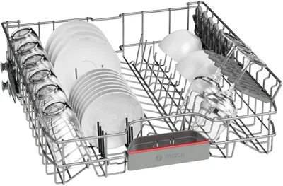 Produktbild von Bosch Serie 4 SMS4HTW16E, Freistehend, Standardgröße (60 cm), Weiß, Weiß, Tasten, 1,75 m