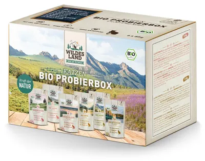 Productafbeelding van Wildes Land - Natvoer - Biologische proefpakket (zonder granen)