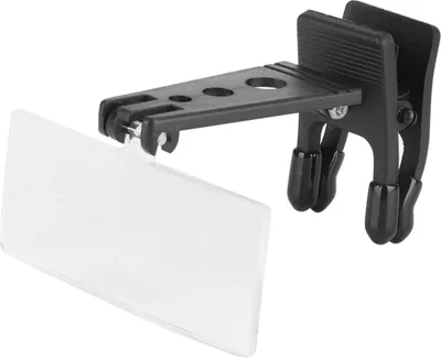 Obrázok produktu pre 1.5x 2,5x 3,5x zväčšenie Plastové puzdro Clip on Glasses Type Lupa Lupa