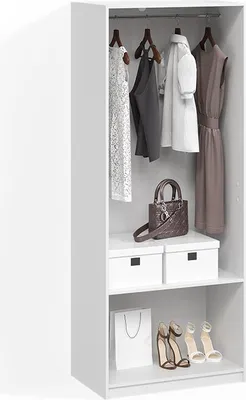 Image de Armoire à vêtements Livinity Trento Blanc , Model 58970
