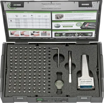 Produktbild von KUKKO Typenhalter-Satz SH 2 mm Turnus