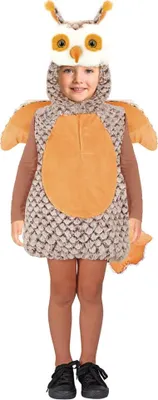 Produktbild von Eule mit Kapuze Kinderkostüm 104