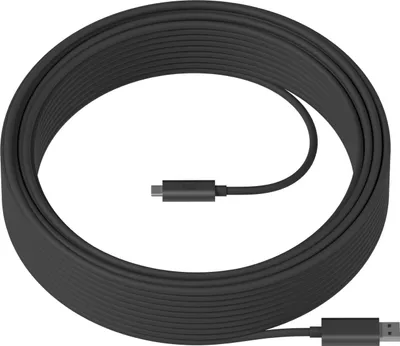 Zdjęcie produktu dla Logitech 939-001799, 10 m, USB A, USB C, USB 3.2 Gen 2 (3.1 Gen 2), 10 Gbit/s, Grafitowy