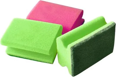 Obrázok produktu pre Hubička Na Riadu, Tvarovaná, 6Ks, 90X70X40Mm
