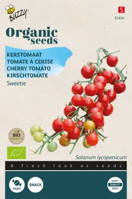 Produktbild von Buzzy Organic Tomaten Sweetie -  Samen - Ca 0,1 gr | Buzzy_92834