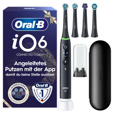 Produktbild von Oral-B iO Series 6 Black Lava Geschenk Edition Zahnbürste