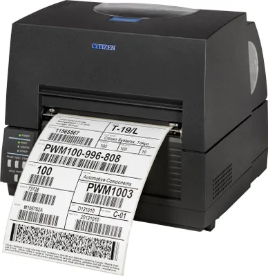 Obrázok produktu pre Citizen CL-S6621, Priame teplo / tepelný prenos, 203 x 203 DPI, 150 mm/s, Čierna