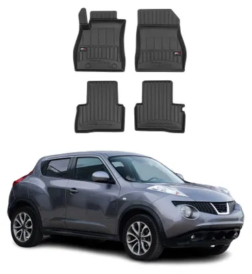Image de OMAC Tapis de sol en caoutchouc pour Nissan Juke 2010-2019 Noir Premium