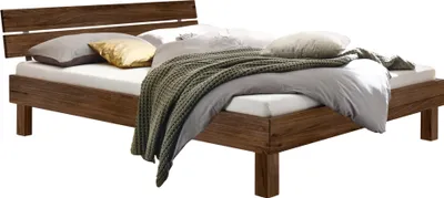 Produktbild von HASENA Trento Bett Prato 25 Kopfteil Ello Nussbaum 2023 100x200