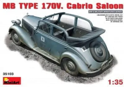 Obrázok produktu pre MiniArt MB Type 170V. Kabriolet Sedan 6465103