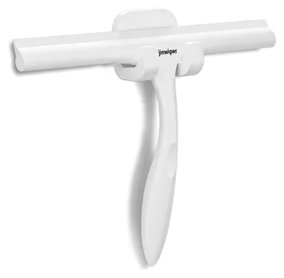 Productafbeelding van Douchewisser raamwisser - 25 cm - Roestvrij staal en siliconen - Wit